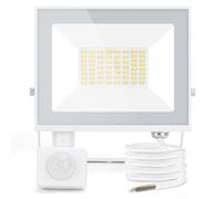 Aigostar 30W Projecteur LED Détecteur de Mouvement,2700LM Ultra Mince Spot LED Extérieur Avec Détecteur,Lumière de Sécurité Etanche IP65 pour Jardin,Patio,Cour,Allée,Blanc Froid 6500K