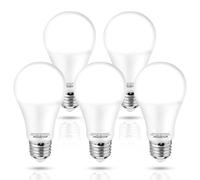 Aigostar Ampoule LED E27 Blanc Froid 6500K,1170 Lumens,12W Equivalent à Ampoule Incandescente 81W,Ampoules A60 LED,Angle de 280º,Non-dimmable,Lot de 5