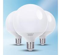 Aigostar - Ampoule LED G120 E27 18W (équivalant à Ampoule Halogène de 117W), Blanc Froid 6500K, 1840 Lumen, CRI ＞80 - Lot de 3