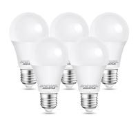 Aigostar Ampoules LED E27 15W, lumière chaude 3000K, 1500 lumens. Angle de 280º, IRC > 80, Pack de 5