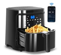 Aigostar Ava Smart - Friteuse à air connectée Wifi, grande capacité de 7L. 0% BPA, 1900W. 7 programmes + maintien au chaud.