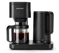 Aigostar Cafetière Filtre 3-en-1,8 Tasses, Temp.60-100°C,Panneau Tactile LED