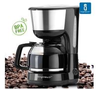 Aigostar Chocolate 30HIK - Cafetière à filtre 0% BPA, 1.25 L, 1000W. Filtre permanent, fonction maintien au chaud. Design exclusif.