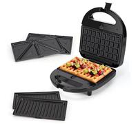 Aigostar Croque monsieur 3 en 1, pour Toaster (Paninis, Sandwichs) et Gaufrier