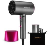 Aigostar Diane - 1800W Seche Cheveux Professionnel, Séchage Rapide, 2 Vitesses, 3 Températures + Air Froid, Poignée Pliable, Idéal Voyage et Gym
