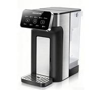 Aigostar Distributeur d’Eau Chaude 3L Inox, Chauffage Instantané, 4 Temp., 5 Volumes, 100-1000ml, Écran Tactile