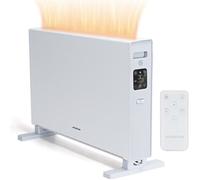 Aigostar Ember - Convecteur faible conso, 2000W. Écran tactile + télécommande, minuterie 24h. 3 niveaux de puissance, mode ECO.