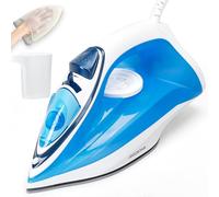 Aigostar Fer à Repasser Vapeur 2400W, Plaque de Base en Céramique, 4 Modes de Vapeur, Capacité de 250ml, Repassage à sec, Système Anti-calcaire, Anti-goutte et Auto-nettoyant, Avec gant - Pro Smith