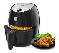 Aigostar Friteuse sans huile 1500 W - 3,5 L - Circulation d'air chaud 360° - Commandes mécaniques - Minuteur 0-30 min - 80-200 °C