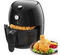 Aigostar Hayden - Friteuse à air 0% BPA. Grande capacité de 4.2L, 1500W. Arrêt automatique, panier antiadhérant. Facile à nettoyer. Design exclusif. G