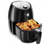 Aigostar Hayden Pro - Air fryer, Friteuse Sans Huile, 6 Programmes de Cuisson, Format compact 3.5L Friteuse à air, Revêtement antiadhésif, Réglable 80-200°C, 1500 W, Nettoyage Facile, Noire