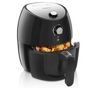 Aigostar Hayden Pro - Friteuse électrique sans huile, friteuse à air chaude, 1500 W, panier de friture anti-adhérant, fonction d'arrêt automatique. Sans BPA, facile à nettoyer.