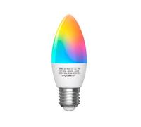 Aigostar Lampe LED Wifi intelligente RGB E27 C37 5W