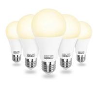 Aigostar Ampoule LED A60 de 11W, culot E27, lumière chaude 3000K, 1060 lumens. Angle de 280º, IRC ≥ 80, équivalant à ampoule halogène de 75W - Pack de 5