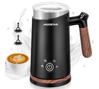 Aigostar Milky - Mousseur à lait électrique 4 en 1 Automatique, Mousseur a Lait 500W 300ml, Contrôle Intelligente de Température Mousseur de Lait Chaud et Froid pour Macchiato Chocolat Cappuccino