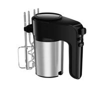 Aigostar Mixeur plongeant en acier inoxydable, 6 vitesses, 4 bâtons de fouettage, 300 W