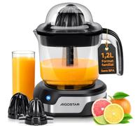 Aigostar Presse Agrume Électrique, 2 Sens de Rotation 1200ml, Juicy