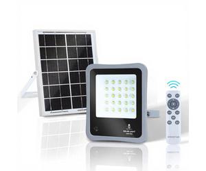Aigostar - Projecteur Solaire - 30 W - Étanche IP65 - Batterie 5000 mAh