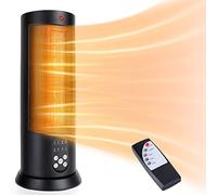 AIGOSTAR Radiateur Soufflant 2000W,Electrique Chauffage Céramique PTC 3 Vitesses avec télécommande