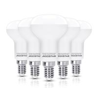 Aigostar Réflecteur Ampoule LED E14 7W R50, 610Lm, Blanc froid 6500K, Equivalente à 48W Ampoules Incandescentes, Non-Dimmable, Lot de 5