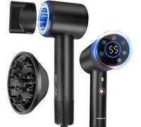 Aigostar Sèche-Cheveux Diffuseur Professionale Ionique à 400 Millions Ions Négatifs, Séchage Rapide avec 110 000 tr/min,Voyage