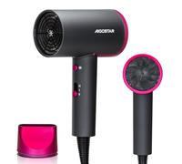 Aigostar Seche Cheveux Ionique, 2200W Sèche-Cheveux Professionnel, 2 Vitesses, 2 Réglages de Chaleur et Froid, Léger et Portable pour la Maison, le Salon et la Chambre d'Étudiant, Gris - Dora