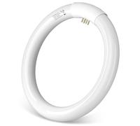 Aigostar - Tube fluorescent circulaire T9 de 22W, culot G10Q, Lumière blanche froide 6500k, 1200 lumens. CRI ≥ 80, équivalant à ampoule halogène de 83W, économie d’énergie. Diamètre de 21cm.