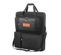 AIGOUT Sac de rangement portable pour panneau solaire compatible avec Jackery SolarSaga 100 W et 200 W imperméable Oxford rembourré organisateur de panneau solaire avec bandoulière réglable pour le