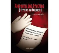 Aigreurs des fratries, erreurs de frappes - Steven Bamba - Amalthee - broché - Roman