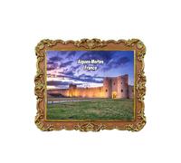 Aigues Mortes France Aimant de réfrigérateur 3D Souvenir de voyage Décoration de réfrigérateur Autocollant magnétique Collection artisanale