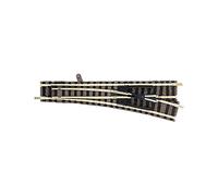 Fleischmann Aiguillage à droite 9171 – 111 mm – Voie Profi N – Commande manuelle