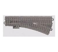 Aiguillage, à droite H0 Longueur: 188.3 mm Rayon:437.5 mm 24.3 ° Märklin 24612 G