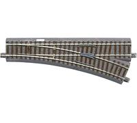 Roco Aiguillage à droite geoLINE H0 61141 – 200 mm, R 502.7 mm, 22.5° (avec ballast)