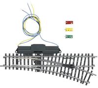 Aiguillage, à droite Longueur: 168.9 mm Rayon:424.6 mm 22.5 ° Märklin 2263 2 pc(s)