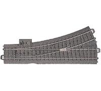 Märklin - 24611 - Modélisme Ferroviaire - Rail - Aiguillage - Gauche - 24,3° G - R437,5 mm