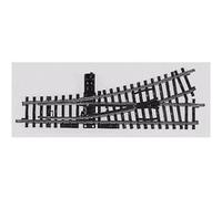 Aiguillage, à gauche Longueur: 168.9 mm Rayon:424.6 mm 22.5 ° Märklin 2265 G