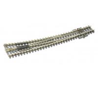Aiguillage courbe a droite - double rayon - Insulfrog - echelle N - code 80 552-