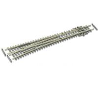 Aiguillage courbe a gauche - grand rayon - Electrofrog - echelle N - code 55 552