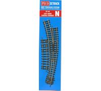 Aiguillage courbe ST-45 a gauche - echelle N - code 80 552-ST-45 PECO