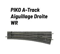 Piko Aiguillage droit H0 Voie A 239 mm 15° 55421 – 1 pc
