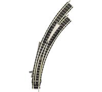 Aiguillage enroulé, à droite Fleischmann 9169 (N) Voie Fleischmann piccolo