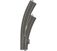 Aiguillage enroulé, à droite H0 Rayon:360 mm 30 ° Märklin 24672 1 pc(s)