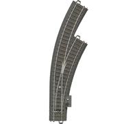 Aiguillage enroulé, à droite H0 Rayon:360 mm 30 ° Märklin 24672 1 pc(s)