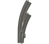 Aiguillage enroulé, à droite H0 Rayon:360 mm 30 ° Märklin 24672 1 pc(s)