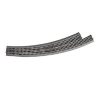Aiguillage enroulé, à gauche (H0) Voie Rocoline (avec ballast) Roco 42568 30 °