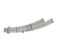 Aiguillage enroulé, à gauche (H0) Voie Rocoline (sans ballast) Roco 42472 30 ° 419.6 mm G