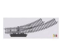 Aiguillage enroulé, à gauche Rayon:360 mm 30 ° Märklin 2268 G