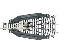 Fleischmann Aiguillage triple électrique 22247 (N) Voie Fleischmann sans ballast 1 pièce