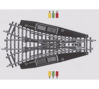 Aiguillage triple, Symétrique Longueur: 168.9 mm Rayon:424.6 mm 30 ° Märklin 2270 1 pc(s)
