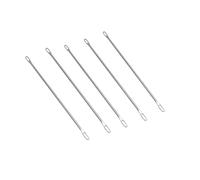 Aiguille À Double ¿Il En Métal De 9cm De Long, 5 Pièces, Aiguille De Transfert, Machine À Tricoter, Aiguilles À Tricoter, Bricolage Artisanat, Outil De Couture, Accessoire